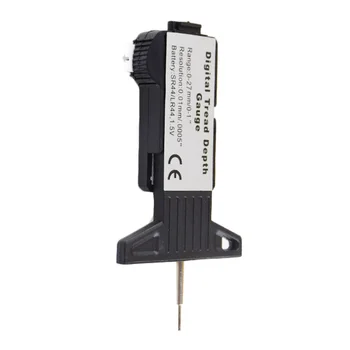 0-27 мм Електронен Цифров Глубиномер Метална Сонда Сензор на Протектора на Гумата LCD дисплей Сензор за Дълбочина