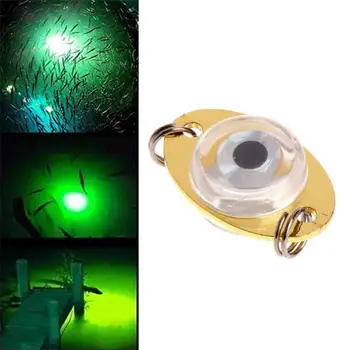 1 бр. Светодиодна подводница deep стръв за очите, стръв за риба, мигаща лампа, 1 бр. За най-новия риболовен инструмент с Високо качество