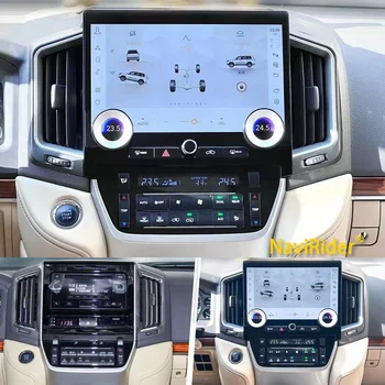 11.6 Инчов Авто Радио приемник с екран на Android За Toyota Land Cruiser LC200 GXR VXR 2008-2021 GPS Навигация Мултимедиен Плеър 2Din Carplay