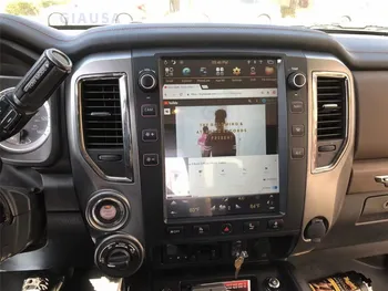 12,1-инчов екран и Qualcomm Tesla за Nissan Titan 2016-2019, вертикален екран, автомобилното радио, Android12, видео, стерео уредба, мултимедиен плеър