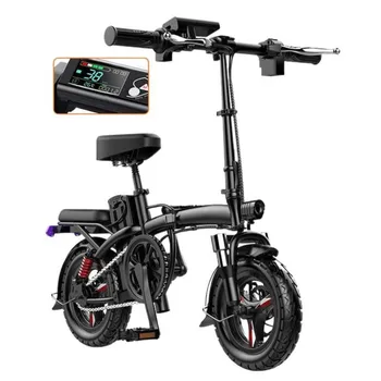 14-Инчовият Сгъваем Електрически Электровелосипед с висящи вилица, Плажен Яхтата, велосипеди за мъже и жени