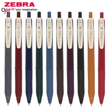 1БР Япония ZEBRA SARASA гел писалка JJ15 ретро цвят 0,5 мм лимитирана серия дръжка статия суха анти-умора, не бъде толерантен изтичане на мастило, перо за подписване