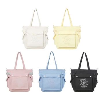 2023 Нова чанта през рамо в японски стил за жени, универсална чанта на рамото, мультяшная чанта, с горната дръжка