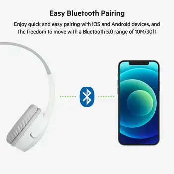 2023 нови мини безжична Bluetooth-слушалки SOUNDFORM за деца в Бял цвят