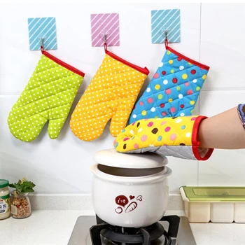 2506 Дебели изолационни ръкавици за микровълнова печка Специални ръкавици за Печене Креативна Кухня Устойчивост на Хлъзгане Висока Температура Защита От Прегряване