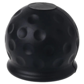 50 мм Топка капак на теглича Гумена капачка Сцепного устройство на ремаркето Защитния капак на теглича на ремаркето