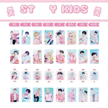 8 бр./компл. Kpop Hot Idol StrayKids LOVE STAY SKZ'S CHOCOLATE FACT ORY Висококачествени Картички Lomo Decoration Collection Картичка