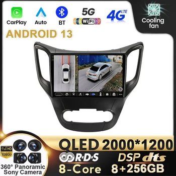 Android 13 Безжична автомагнитола Carplay Auto за Changan CS35 2013-2017 Мултимедиен плейър GPS Навигация без да се 2din 2 din DVD