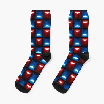 Beat Saber - Чорапи с блочным модел V2, мъжки чорапи за баскетбол, мъжки чорапи