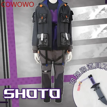 COWOWO аниме virtual anchor vtuber shoto 2.0 нови дрехи, мъжки и женски униформи, cos дрехи по поръчка