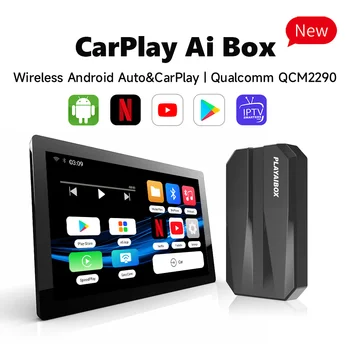 Carplay Android Tv Box и Iptv Android Auto Netflix Apple play Car Автомобили интелигентна система Android 11 за Джип Chevrolet Ma