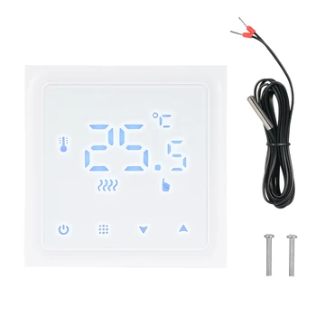 HY610-WIFI Умен Отопление термостат, дигитален регулатор на температурата, приложение за мобилен телефон, LCD сензорен дисплей, Седмично