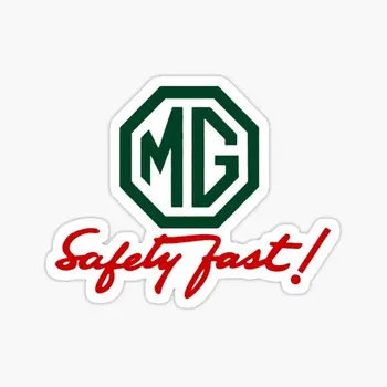 Mg Safety Fast 5 бр. Автомобилни Стикери за художествено Хладилника Фон Карикатура Стена в Хола Автомобил Аниме Мотоциклет Украса за Багаж