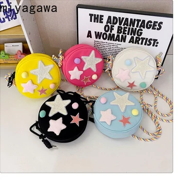 Miyagawa Fashion Star, Малка Чанта през рамото си, през рамо, Ежедневни Японски Корейски Сладко Чанта За Момичета, 2023 Нови Дизайнерски Чанти