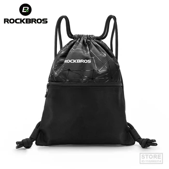 ROCKBROS Мъжки Дамски Спортни сакове на съвсем малък, раница с Голям капацитет за спорт на открито, чанта за съхранение на колоезденето, Многофункционална чанта за йога