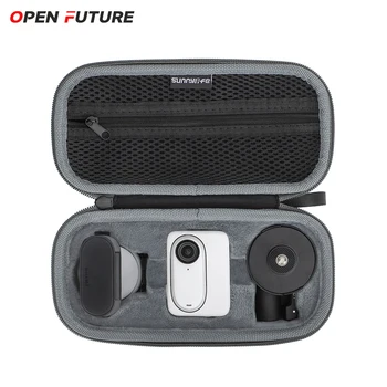 Sunnylife Чанта за съхранение на Insta360 GO 3 Калъф за носене EVA Преносим защитна кутия за Insta360 Go 3 Аксесоари за камери с палеца