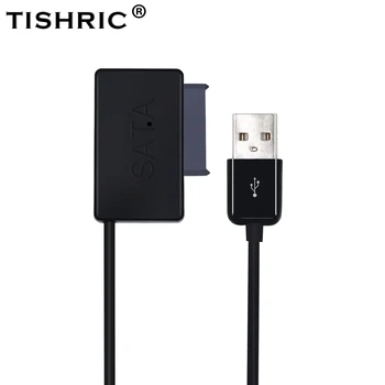TISHRIC USB2.0 Sata Кабел който има Линейна Лаптоп CD-ROM За 2,5-Инчов външен твърд диск HDD SSD Кабел за твърд диск 7 + 6 13PIN Кабел-конвертор