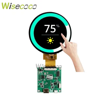 Wisecoco през Цялата LCD дисплей е 2,8-Инчов през Цялата Дисплей IPS 480x480 Със Сензорен екран RGB-Интерфейс За Интелигентни Домакински Уреди Raspberry PI