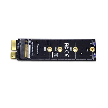 Адаптер, PCIE за M2 NVMe SSD, PCI-E M Ключова конектор Поддържа 2230/2242/2260/2280