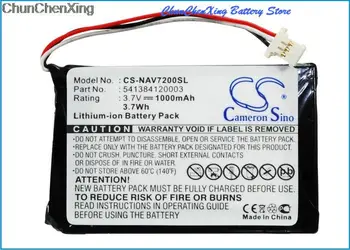 Батерия OrangeYu 1000mAh 541384120003, GTC39110BL08554, JS541384120003 за Navigon 72 Easy, 72 Plus Live
