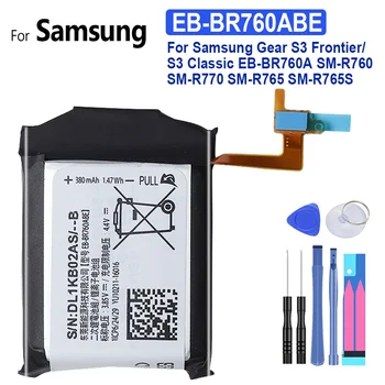 Батерия за часовник EB-BR760ABE 380 mah за Samsung Gear S3 Frontier/S3 Classic EB-BR760A SM-R760 SM-R770 SM-R765 SM-R765S