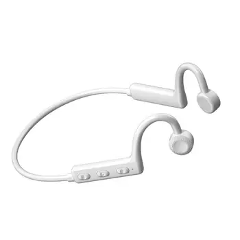 Безжична спортна слушалки с отворени уши, Водоустойчиви спортни слушалки с качеството на звука 6D, леки и водоустойчиви слушалки за