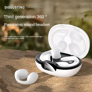 Безжични Bluetooth слушалки D101, трайни Дигитален дисплей, водоустойчив клипове за спортове на открито, безжични слушалки Bluetooth