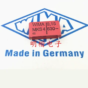 Безплатна доставка на 5 бр./10 бр. WIMA Германия кондензатор MKS4 630V 0,15 ICF 154 150NF P = 22,5 mm