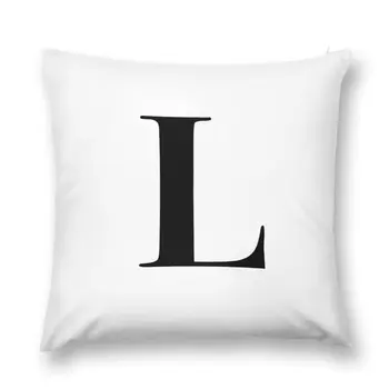 Буквата L: monogram, инициализирующая хвърли възглавници, Декоративни калъфи за мека мебел, Луксозни възглавнички, калъфки за възглавници, калъфи за възглавници, Диван