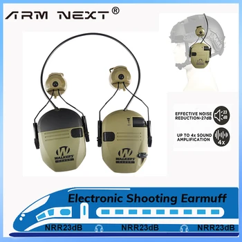 Версия шлем ARM NEXT Уокър, тактилни електронни слушалки за стрелба с лък, противошумен слушалки NRR23dB