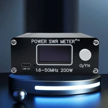Висока честота на къси вълни м постоянна вълна 50 часа живот на батерията 1,6-50 Mhz електромера КСВ Звуков сигнал 0.5 W-200 W
