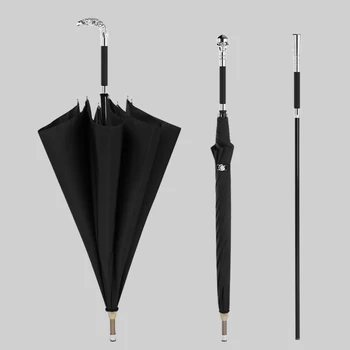 Висококачествен мъжки чадър, Ветрозащитный, траен, постоянен, Ретро Външен Усилвател Плажен чадър Guarda Sol De Praia
