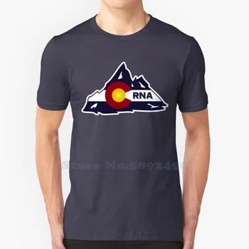 Висококачествена тениска от 100% памук с логото на Colorado Mountain Crna