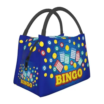 Гореща игра на бинго, термоизолированные чанти за обяд, Дамски множество чанта за съхранение на обяд на открито, кутия за съхранение на храна