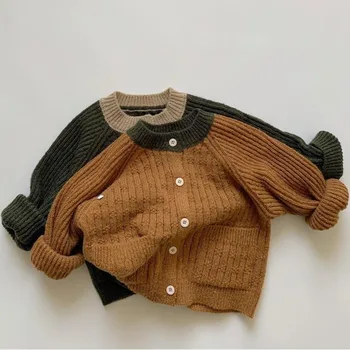 Детски пуловер, мохеровый жилетка за момичета и момчета, casual стил, Безплатен и удобен