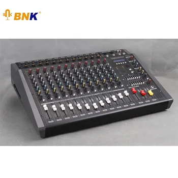 Диджейское обзавеждане 12-канален професионален цифров аудиомикшер PMX1208D-USB