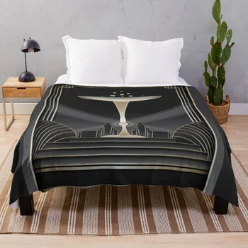 Дизайн в стил ар-деко: каре, пушистое одеяло, диванное юрган, меки каре, мек голямо одеяло