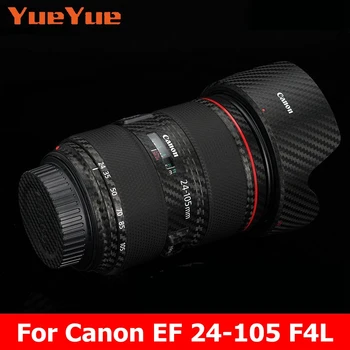 За Canon EF 24-105 F4L Стикер на Кожата Vinyl Амбалажна Фолио За Обектива на Камерата Защитен Стикер за Тялото Защитно Покритие 24-105 мм F4 F/4 L IS USM