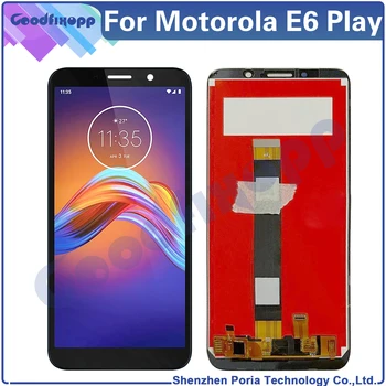 За Motorola Moto E6 Play XT2029 LCD сензорен дисплей, Дигитайзер, Монтаж, резервни Части за ремонт, за Подмяна на