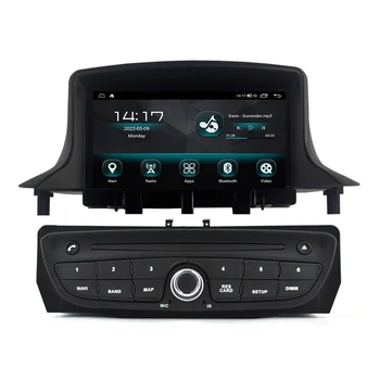 За Авторадио Мултимедия GPS 7-инчов Екран За RENAULT Megane 3 Fluence 2009-2016 Carplay Android Автозвук BT GPS Радио Камера