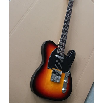 Изработена по поръчка електрическа TL OEM, китара цветовете на залеза 3TS, звукосниматель с една намотка
