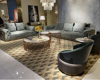 Италиански лесен луксозен предни кожен диван модерна всекидневна модельная стая на вили от висок клас лукс нов дизайнер