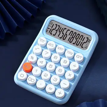 Калкулатор противоскользящего дизайн, калкулатор с ABS-пластмаса, Ретро Кръг механичен прекъсвач, калкулатор, лесен за офис