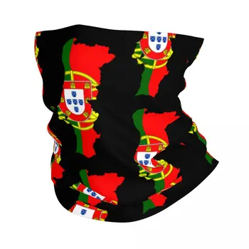 Карта на Португалия, Флаг, шарена Кърпа, Зима топло за врата, Мъжки Ветрозащитная Превръзка на главата, Шал за туризъм, Гамаши, Превръзка на главата