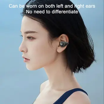 Мембранни слушалки С връзки в една секунда, Стабилна връзка, Водоустойчив Безжични слушалки с микрофон Hi-Fi Sound за спорт
