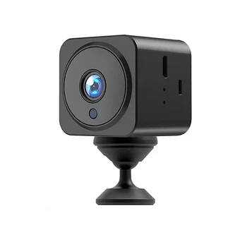 Мини камера за видео наблюдение 4K 1080P HD, камера, Wi-Fi в закрити помещения, помещение с приложение за мобилен телефон в реално време, помещение в помещение с акумулаторна батерия