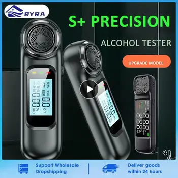 Мини преносим цифров тестер за алкохол, диагностичен инструмент, USB акумулаторна дрегер, безконтактно дрегер, автомобилен детектор за алкохол