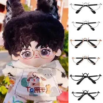 Мода на 20-сантиметрови кукли, очила полурамке, слънчеви очила, Креативни модни играчки, очила за домашни любимци, предмети за фотосесия, аксесоари за кукли 