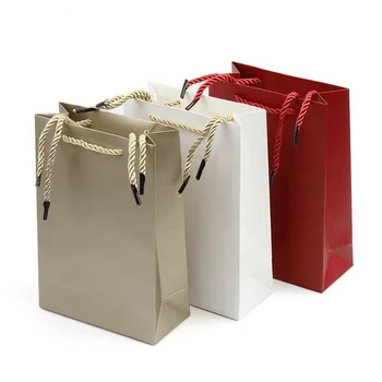 Модерен Принт, опаковъчна хартия с Лого, чанта с дръжка, хартиена торбичка с покритие, чанта за пазаруване за поръчка