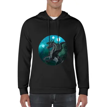 Нова hoody Wings of Fire - Moonwatcher с качулка, мъжка спортна риза, мъжки зимен пуловер, спортен костюм
